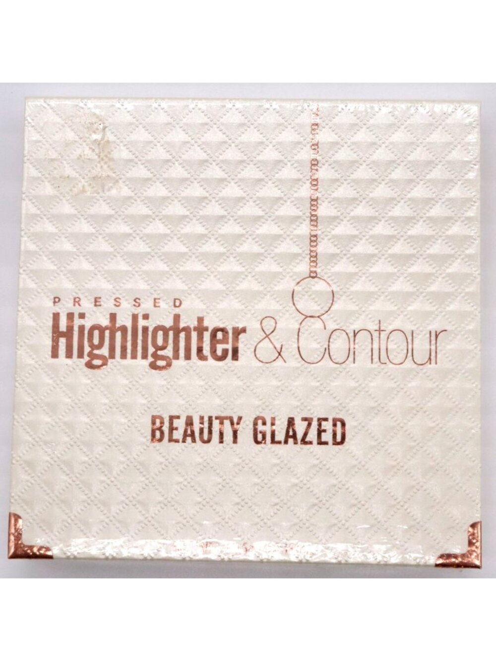 Beauty Glazed 4 Color Highlighter and Contour Powder Palette HypoAllergenic